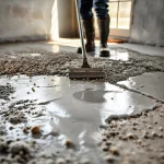 Фото по теме: Бетонная стяжка пола с керамзитом пропорции раствора и технология заливки